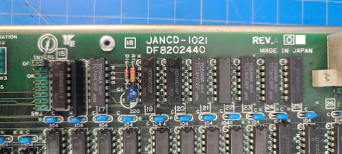Yaskawa Electric DF8202440 Control Board JANCD-1021