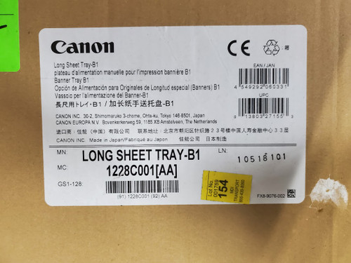 Canon Long Sheet Tray B1 1228C001