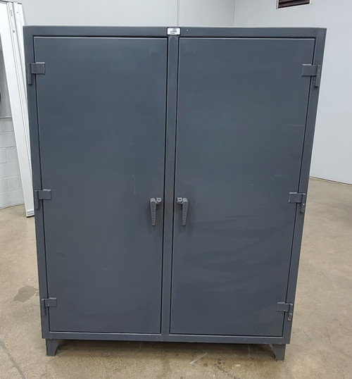 Stronghold 60 x 24 x 78" 12 GA Double Shift Cabinet 56-DS-248