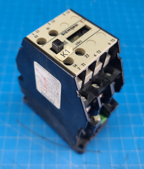 Stahl Folder Siemens 1NO/1NC 500V 30A 24VAC Coil Contactor 3TB4312-0A