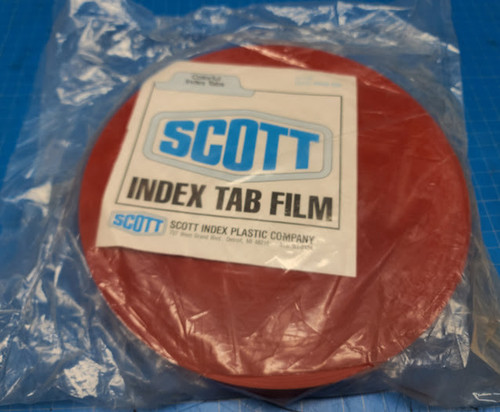 Scott Mylar Index Tab Film Corral 1 5/8" x 2000' L525-1582