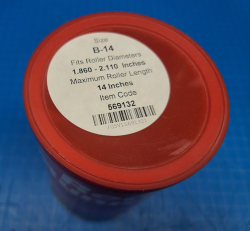Red Runner Dampening Sleeve 1.86 - 2.11" Diameter 14" Length B-14 569132