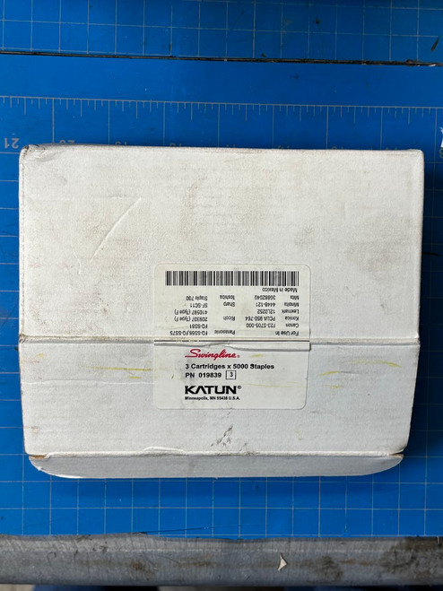 Swingline Cartridge Staples PN 019839 3 Cartridges 5000 Staples