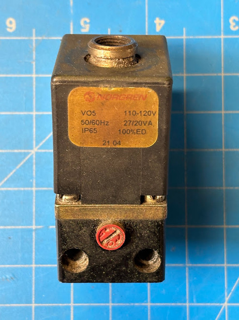 Norgren 110-120V 20VA Solenoid Valve VO5A586X-Q111A