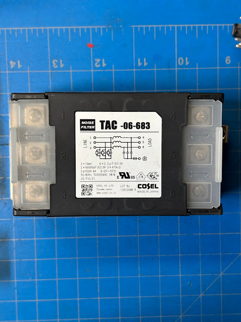 Horizon Buckle Folder AF-566F Cosel 6A 500V Noise Filter TAC-06-683
