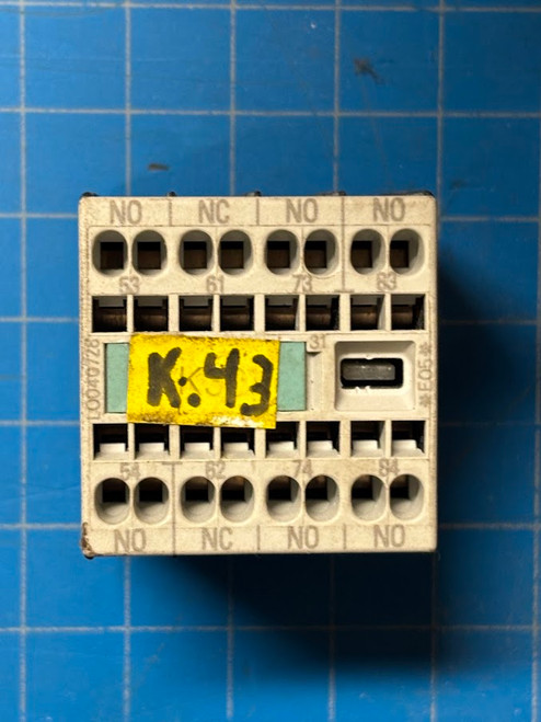 Siemens 10A 240V Auxiliary Contact Block 3RH1911-2FA31