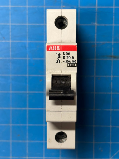 ABB 20A 230V Circuit Breaker S201K20A