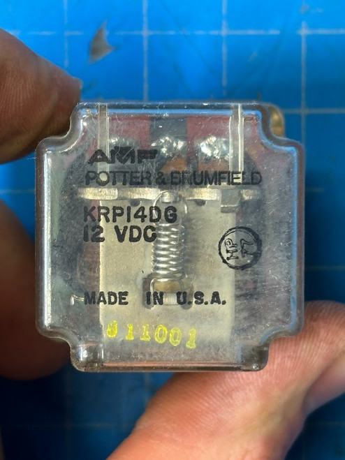 Potter & Brumfield 10A 12V Relay KRP14DG