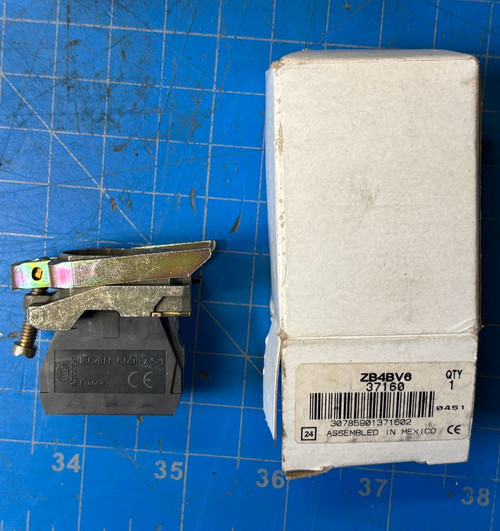 Telemecanique 250V Light Module Contact Block ZBV-6