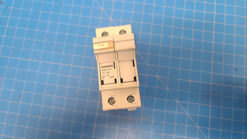 Siemens 32A 2P Cylindrical Fuse Base 3NW7021