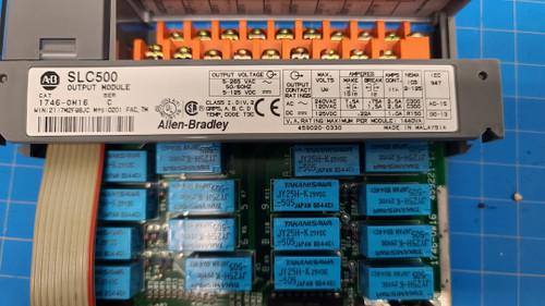 Allen Bradley SLC500 Input Module 1746-OW16 Series C