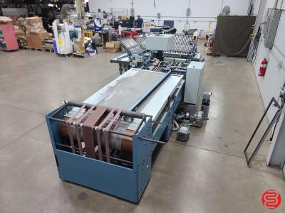 1990 MBO T102 40in Continuous Feed Paper Folder w/ 8 Page Unit, 16 Page Unit, and Mobile Delivery