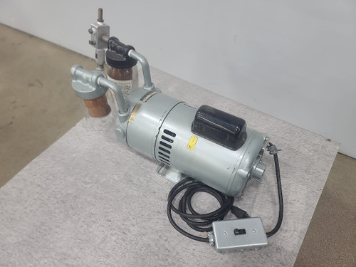 Gast .5HP 115/230V Rotary Vane Air Pump 0822-V103-G271X