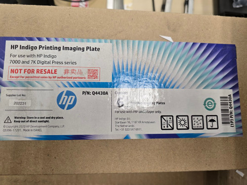 HP Indigo Printing Imaging Plate 7000 / 7K Q4430A
