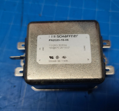 Schaffner Single Phase EMC/EMI 16 A 250V DC Line Filter FN2020-16-06