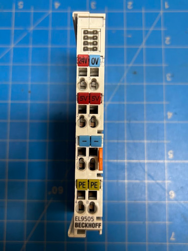 Beckhoff 24VDC Power Supply Terminal PLC Module EL9505