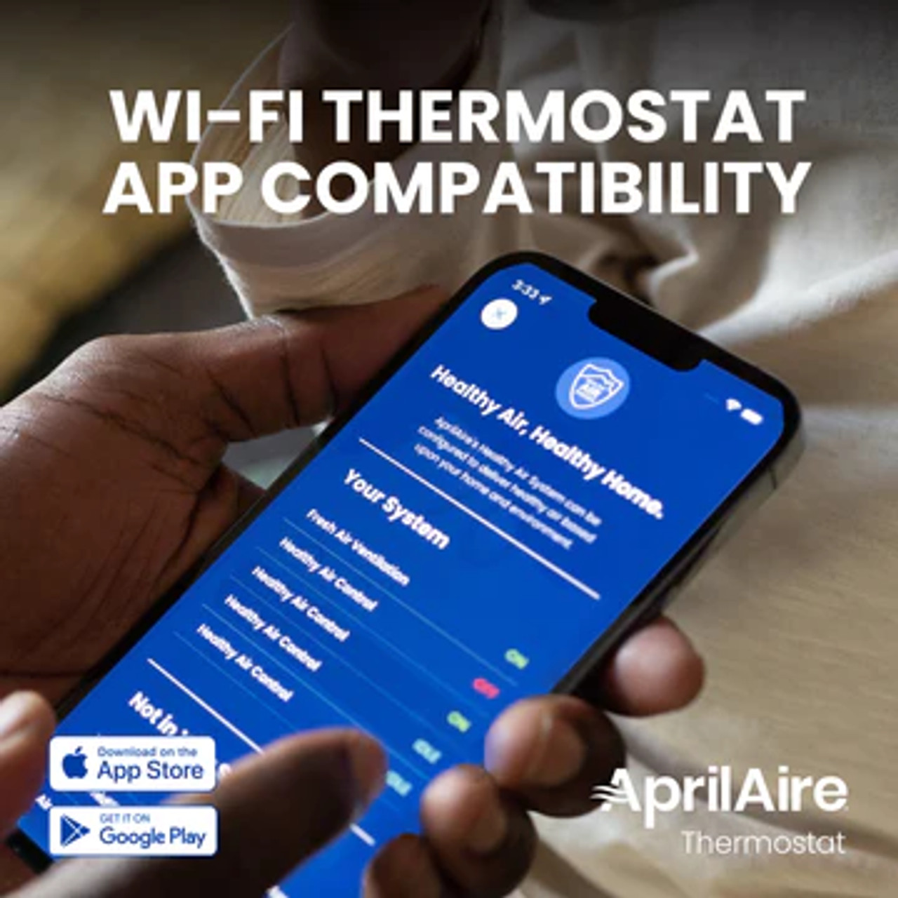 AprilAire Wi-Fi Thermostat - S86, WI-FI