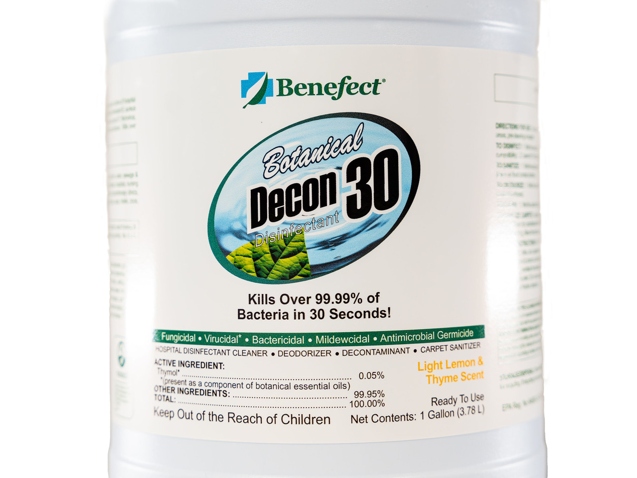 Benefect Decon 30 - 1 Gallon