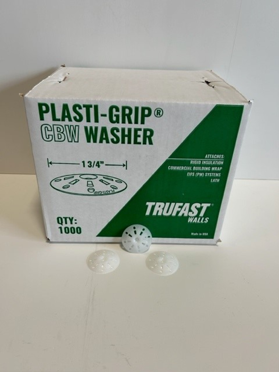 Thermal-Grip Flat Washers - 1000 Count