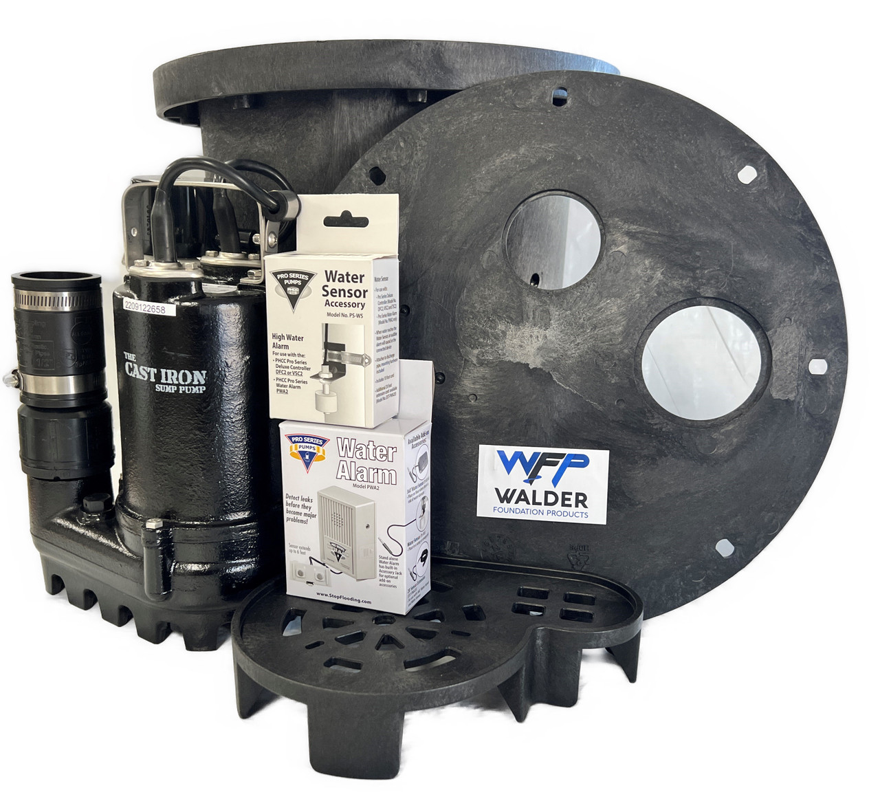 WFP 1/3HP Sump Pump Kit