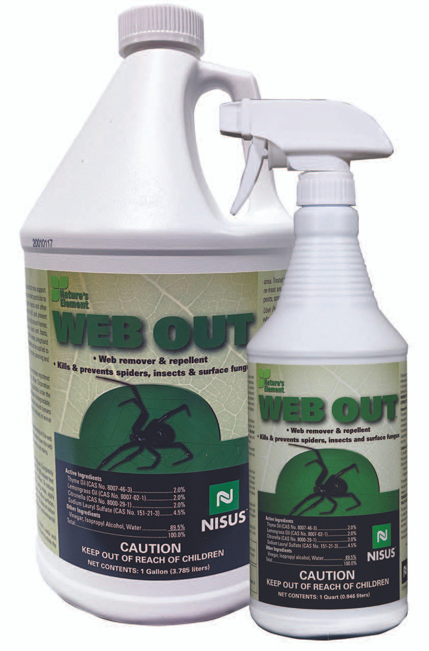 Web Out® Spider Spray 1 Quart
