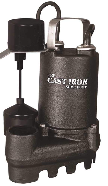 Glentronics 1/3 HP Cast Iron Sump Pump