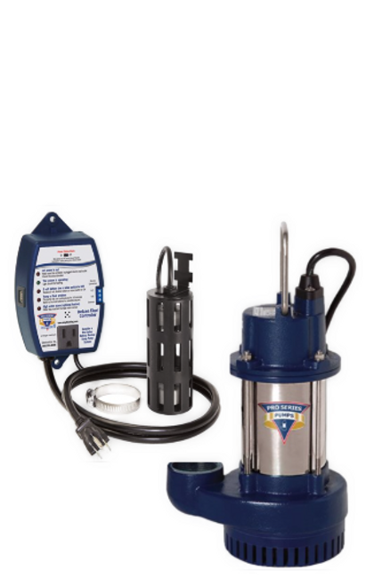 Glentronics S3033 Sump Pump Pro Series 1/3 HP With Dual Float Switch and Deluxe Alarm