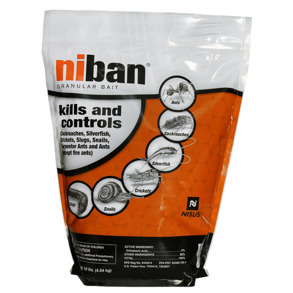 Nisus Niban Granular Bair, Weather-Resistant, 10 lbs