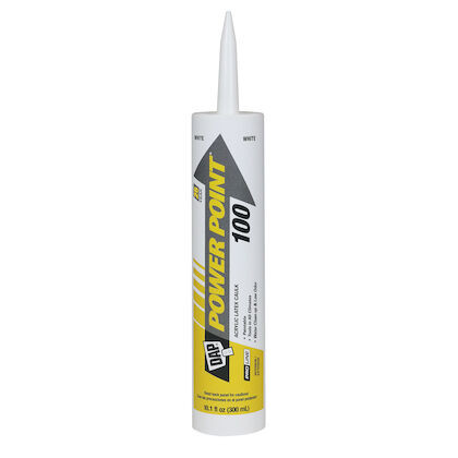 DAP POWER POINT  General-Purpose Sealant, White, 10.1 oz Tube