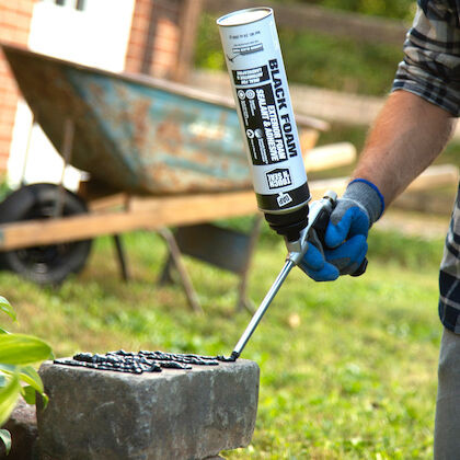 DAP TOUCH ‘N SEAL BLACK FOAM SEALANT– Carbon Black