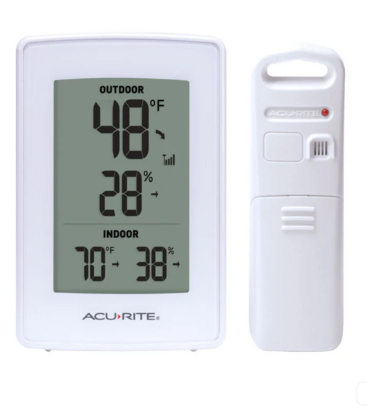Indoor Outdoor Digital Temperature/Humidity Gauge