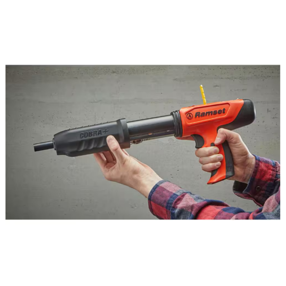 Cobra Plus 0.27 Caliber Semi-Automatic Powder Actuated Tool (PAT) with Silencer
