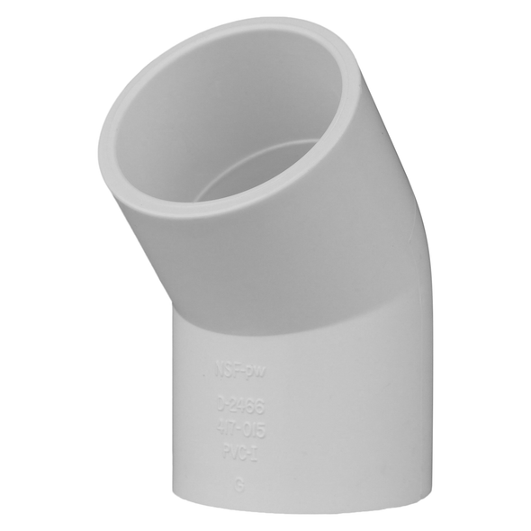 1-1/2-in PVC Sch 40 45-Degree Elbow