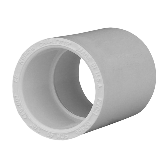 3/4 in. PVC Sch 40 Coupling