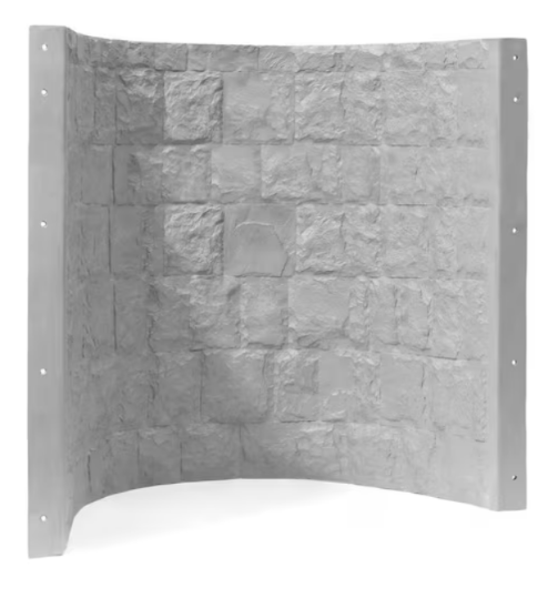 Rockwell 66 in. x 44 in. x 72 in. Gray Composite Window Well