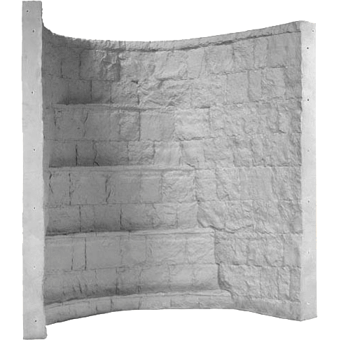 Rockwell 66 in. x 44 in. x 48 in. Gray Composite Window Well