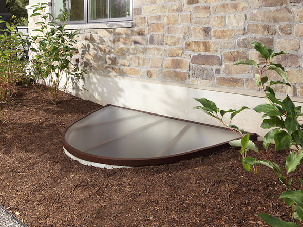 Rockwell Series 66 in. W x 44 in. D Polycarbonate Window Well Cover