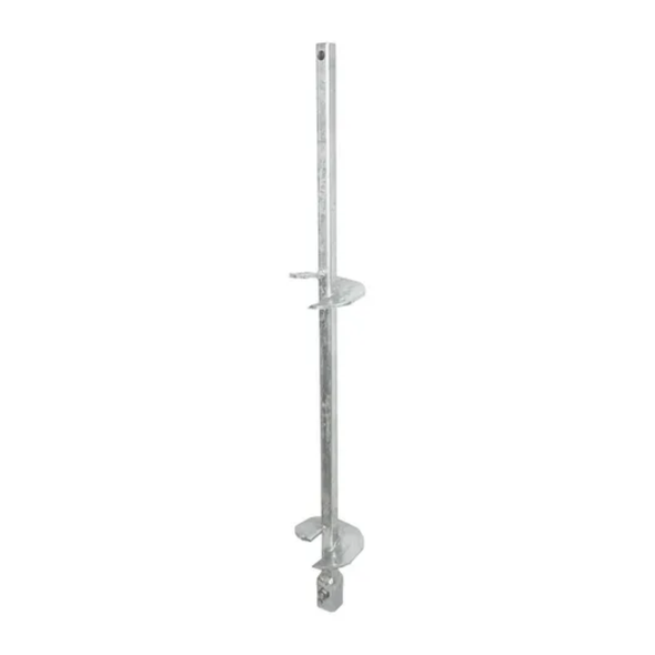 Dynamic Piers SS150 1.5'' Square Shaft Helical Extension, 14 x 3ft