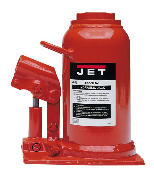 JET 22-1/2 Ton Hydraulic Bottle Jack, JHJ-22-1/2 Low Profile