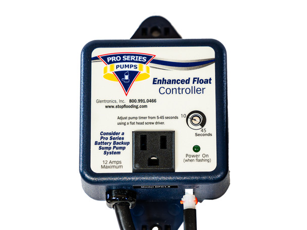 Glentronics S3050 Sump Pump Pro Series 1/2 HP With Dual Float Switch and Deluxe Alarm