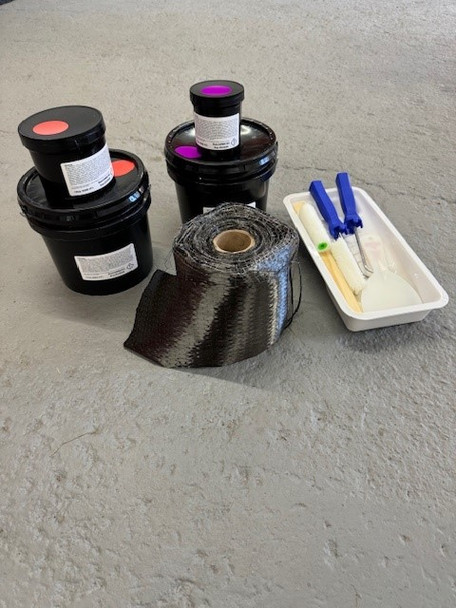 Hj3 Stronghold Carbon Fiber Kit 6" x 64 L.f.