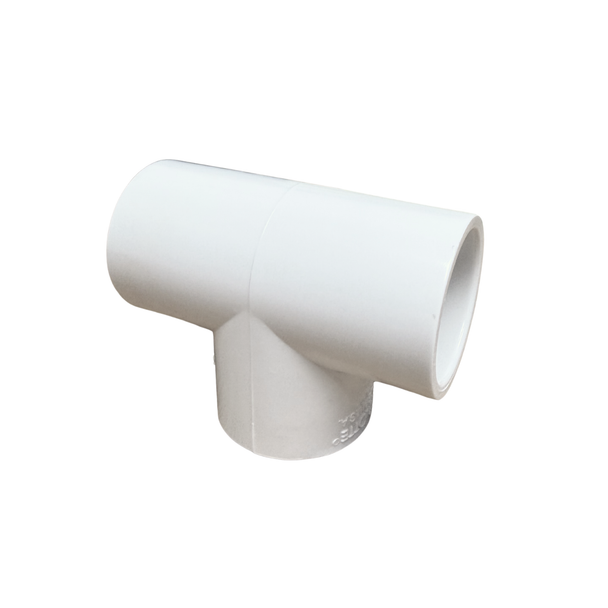 1-1/2-in. White PVC Schedule 40 Tee
