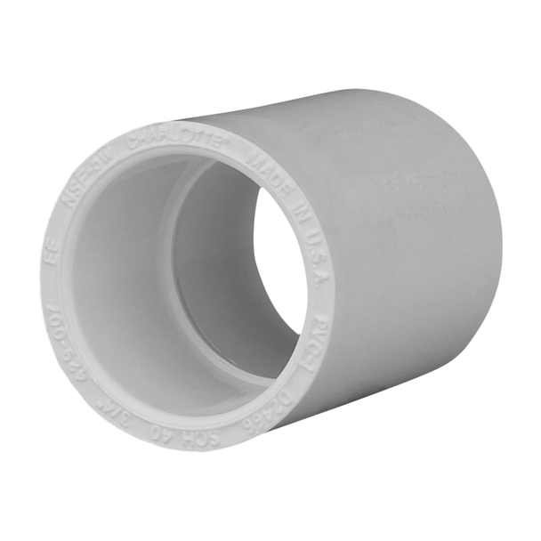 3/4 in. PVC Sch 40 Coupling