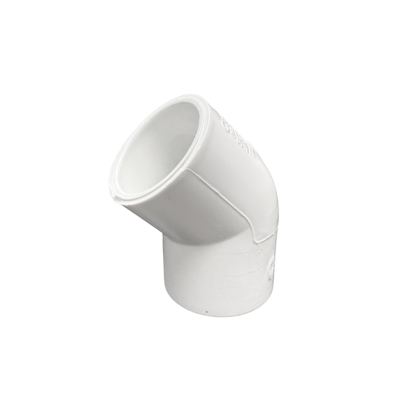 3" PVC 45 Degree Elbow
