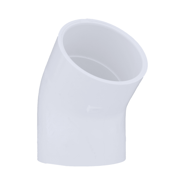 3 in. PVC Sch 40 45-Degree Elbow