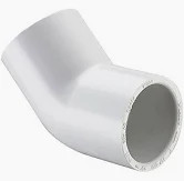 3 in. PVC DWV 45°  Elbow