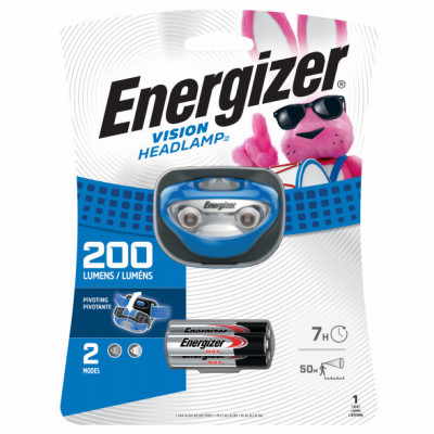 Energizer Vision LED Headlamp, 200 Lumens