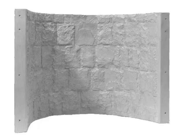 Rockwell 42 in. x 23 in. x 36 in. Gray Composite Window Well