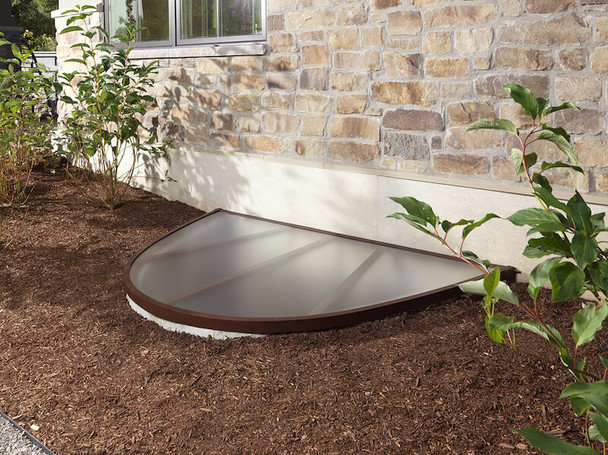 Rockwell Series 42 in. W x 23 in. D Polycarbonate Window Well Cover