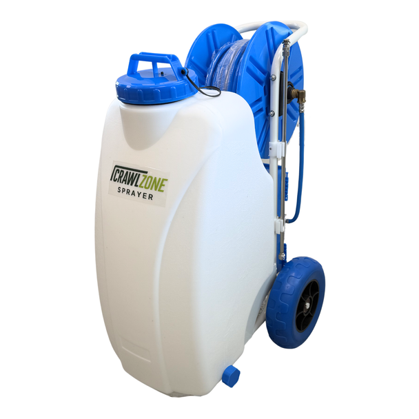 WFP Sprayer Cart 12 Gallon Electric Sprayer with Wheeled Cart